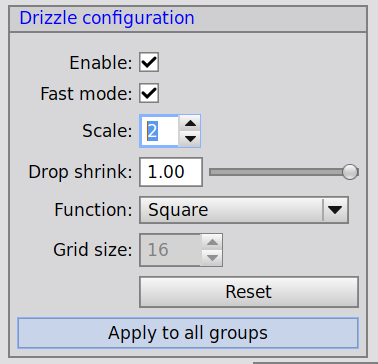 Drizzle（ドリズル）の設定 – 各項目の意味とおすすめの設定値